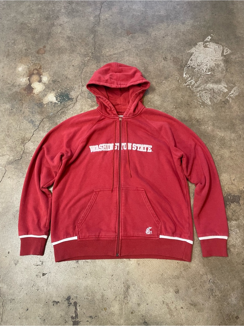 Nike Team Washington State University Zip Up Hoodie